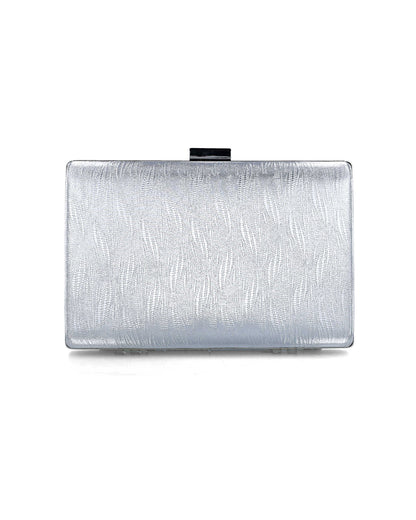 Silver Clutch With Design_85496_09_01