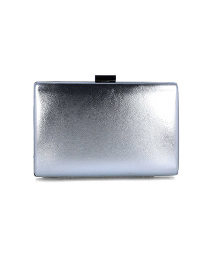 Silver Clutch With Design_85496_09_03