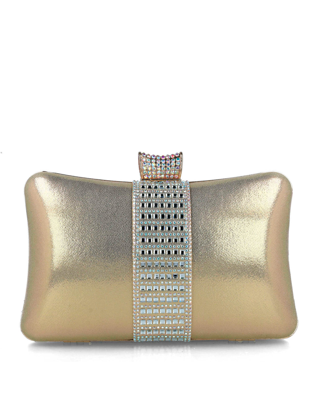 Gold Clutch With Embellishment_85498_00_01