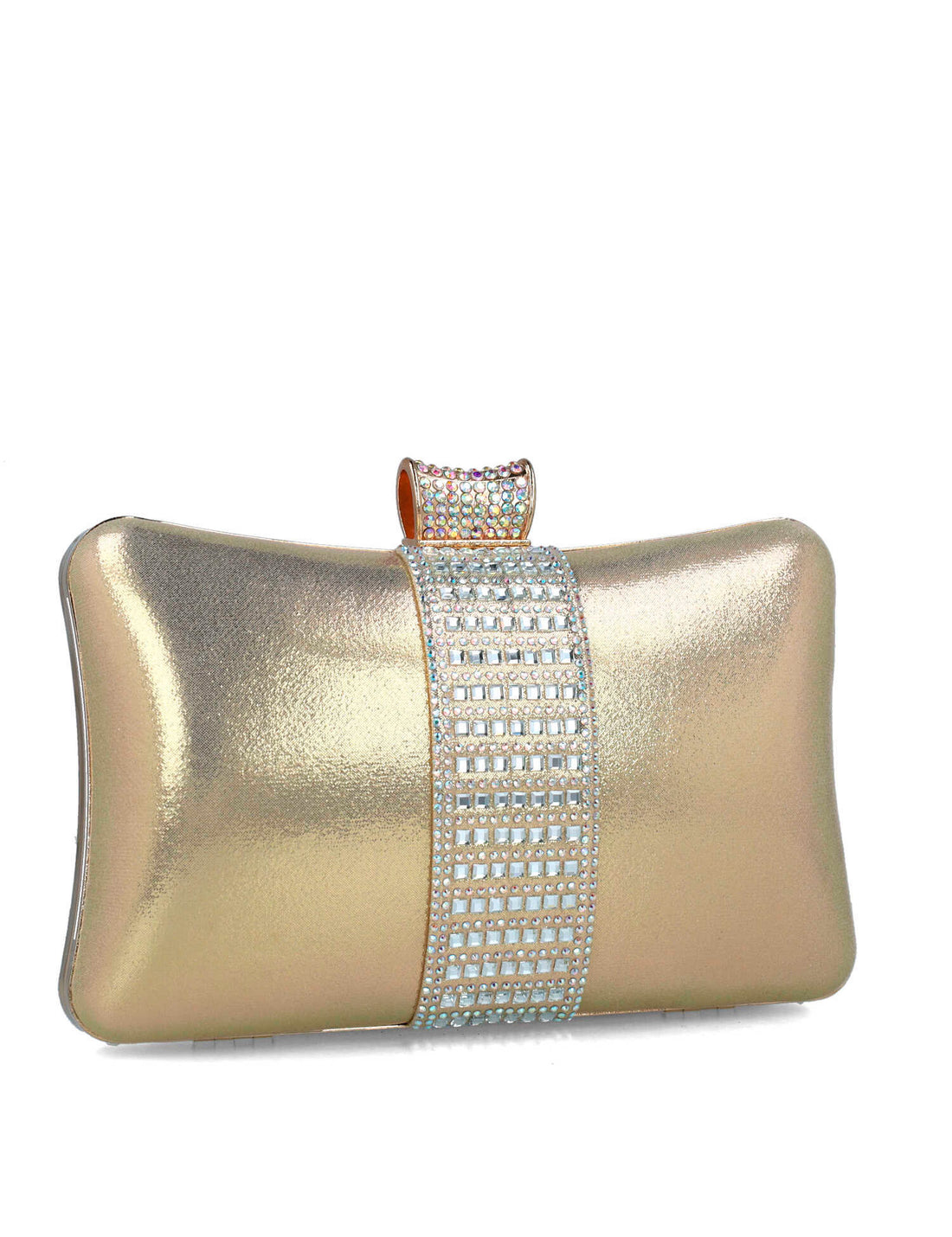 Gold Clutch With Embellishment_85498_00_02