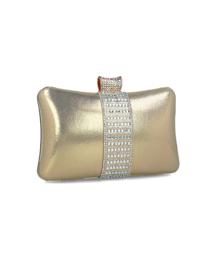 Gold Clutch With Embellishment_85498_00_02