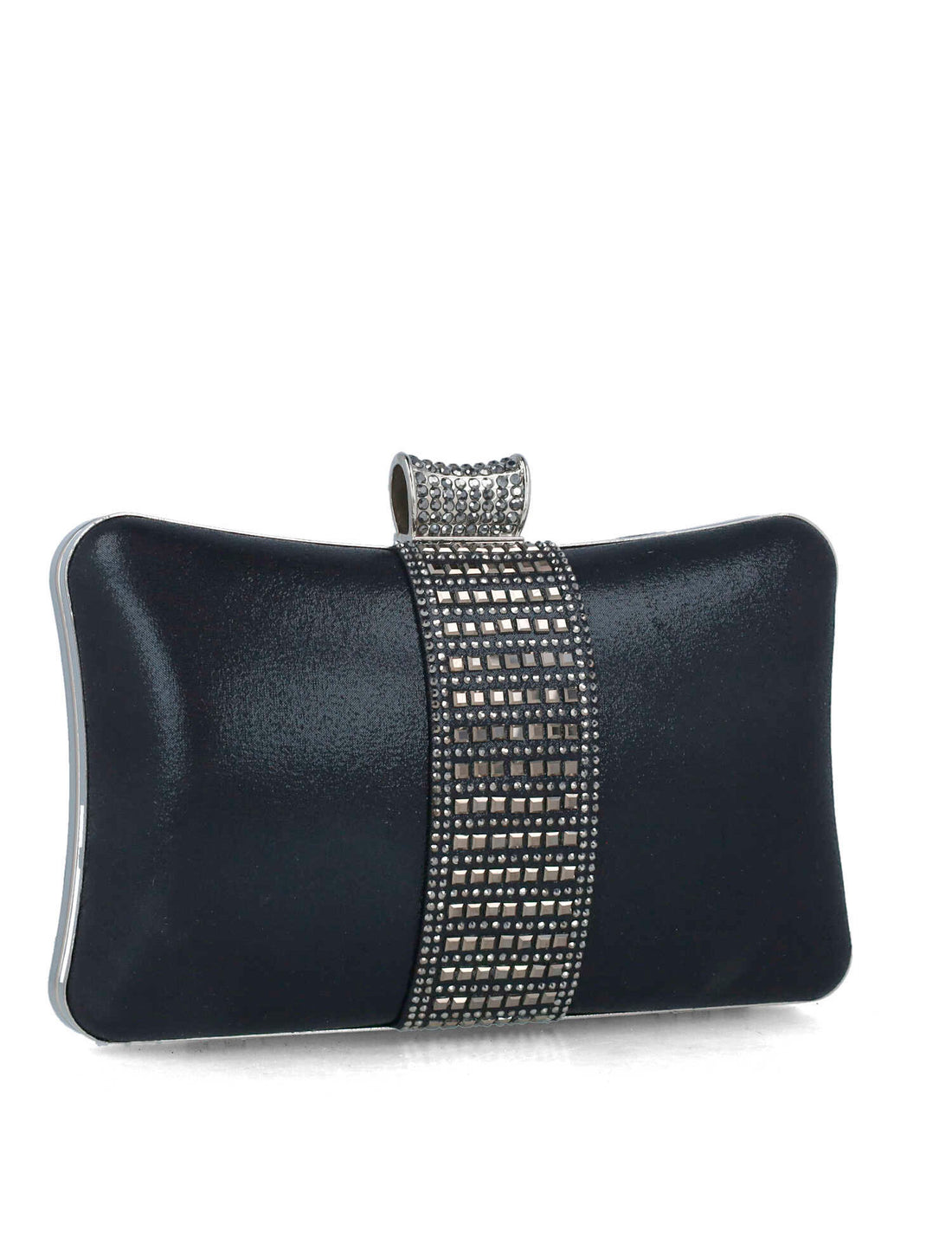 Black Clutch With Embellishment_85498_01_02