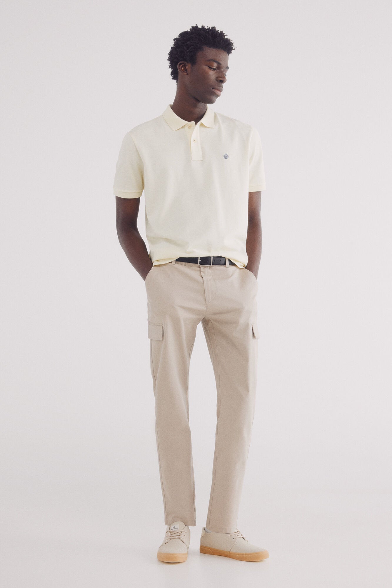 Springfield_Essential Regular Fit PiquŽ Polo Shirt_8551088_04_02