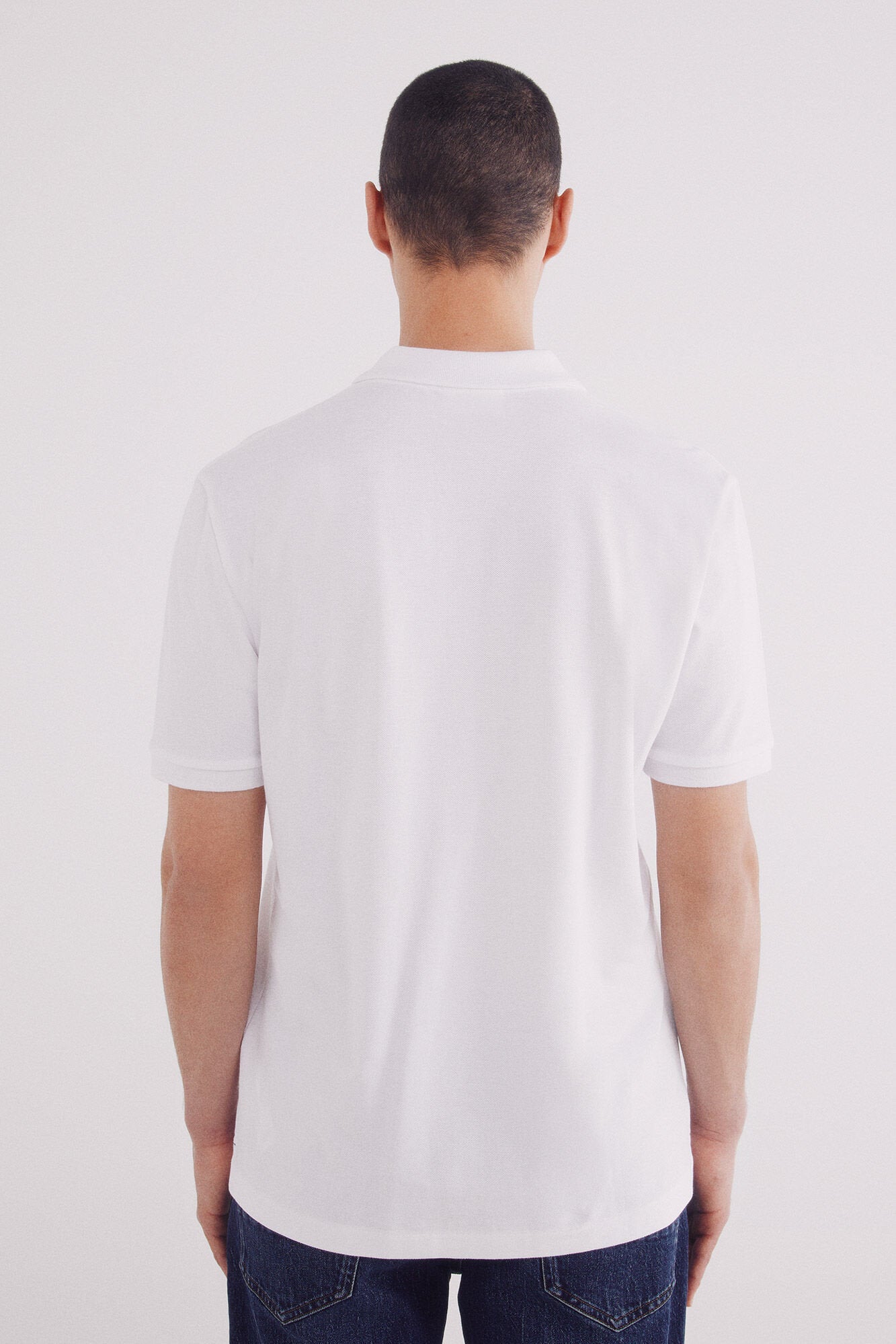 Springfield_Essential Regular Fit PiquŽ Polo Shirt_8551088_99_03
