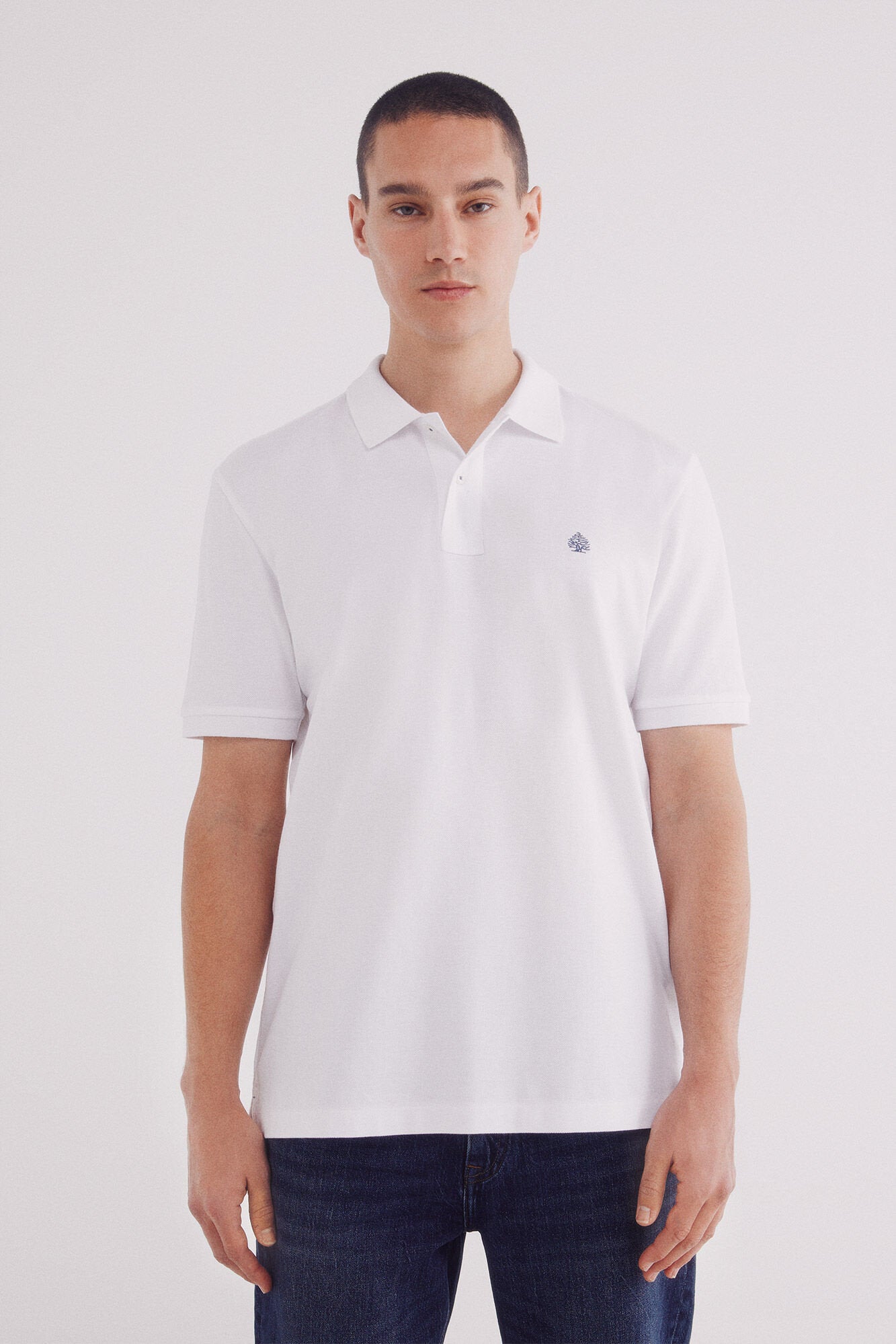 Springfield_Essential Regular Fit PiquŽ Polo Shirt_8551088_99_05