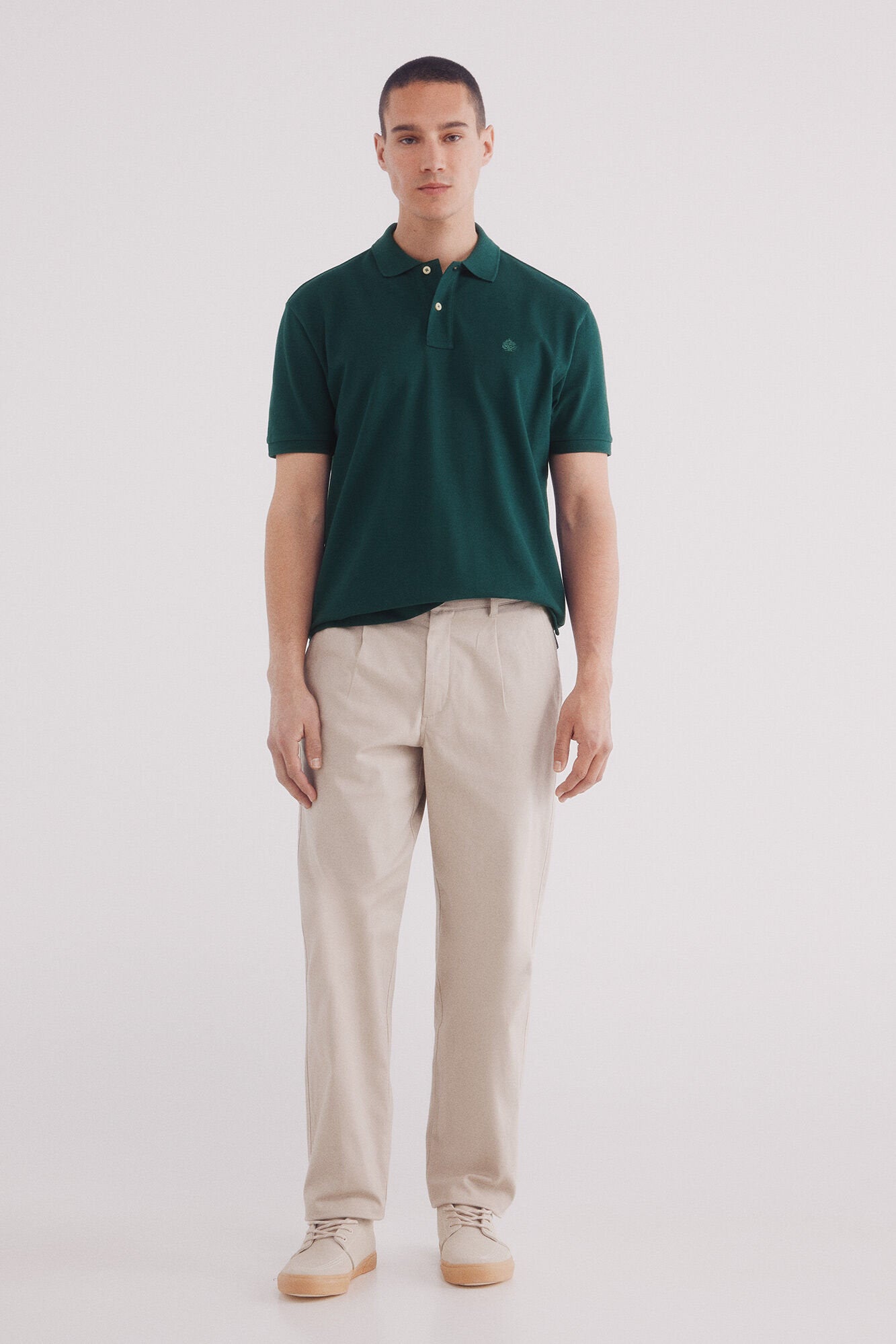 Springfield_Essential Regular Fit PiquŽ Polo Shirt_8551089_21_03