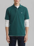 Springfield Green Men Basic Regular Fit Polo Shirt Springfield SKU: 8551097_21 Image 00