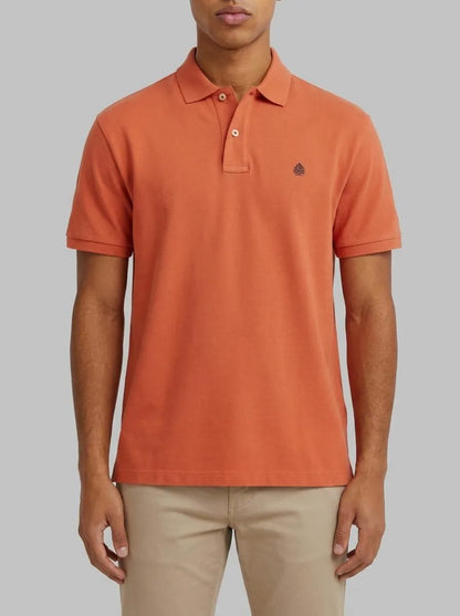 Springfield Orange Men Basic Regular Fit Polo Shirt Springfield SKU: 8551097_64 Image 00