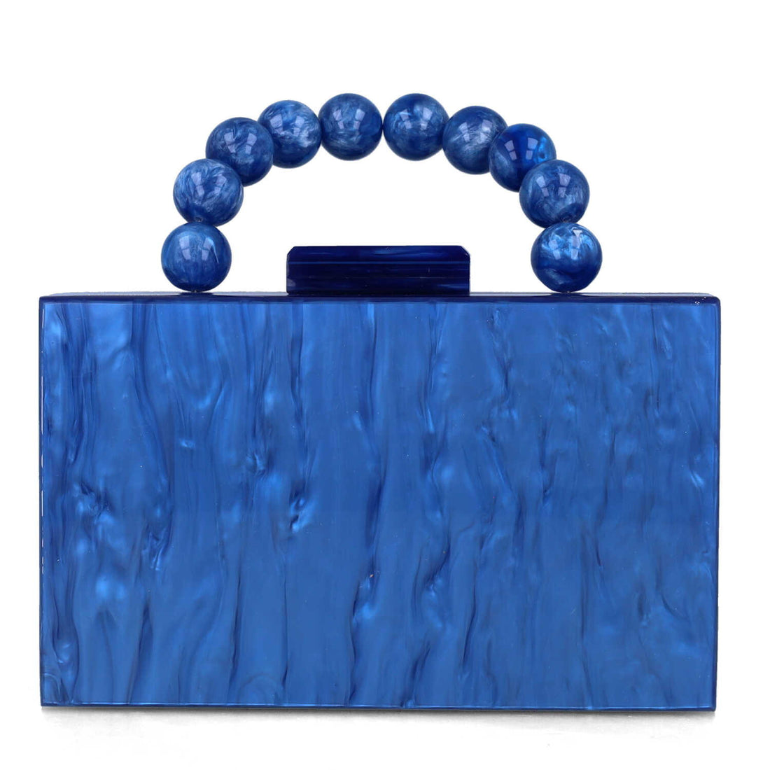 Blue Handbag With Beaded Strap_85577_55_01