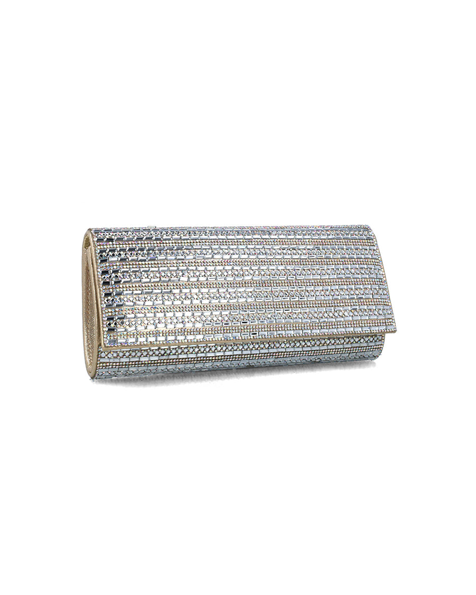 Embellished Silver Clutch_85599_00_02