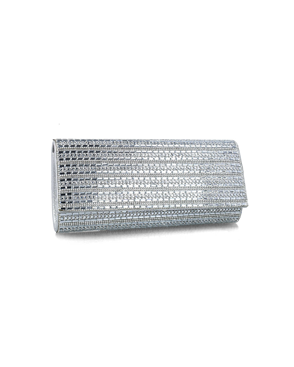 Embellised Silver Clutch_85599_09_02