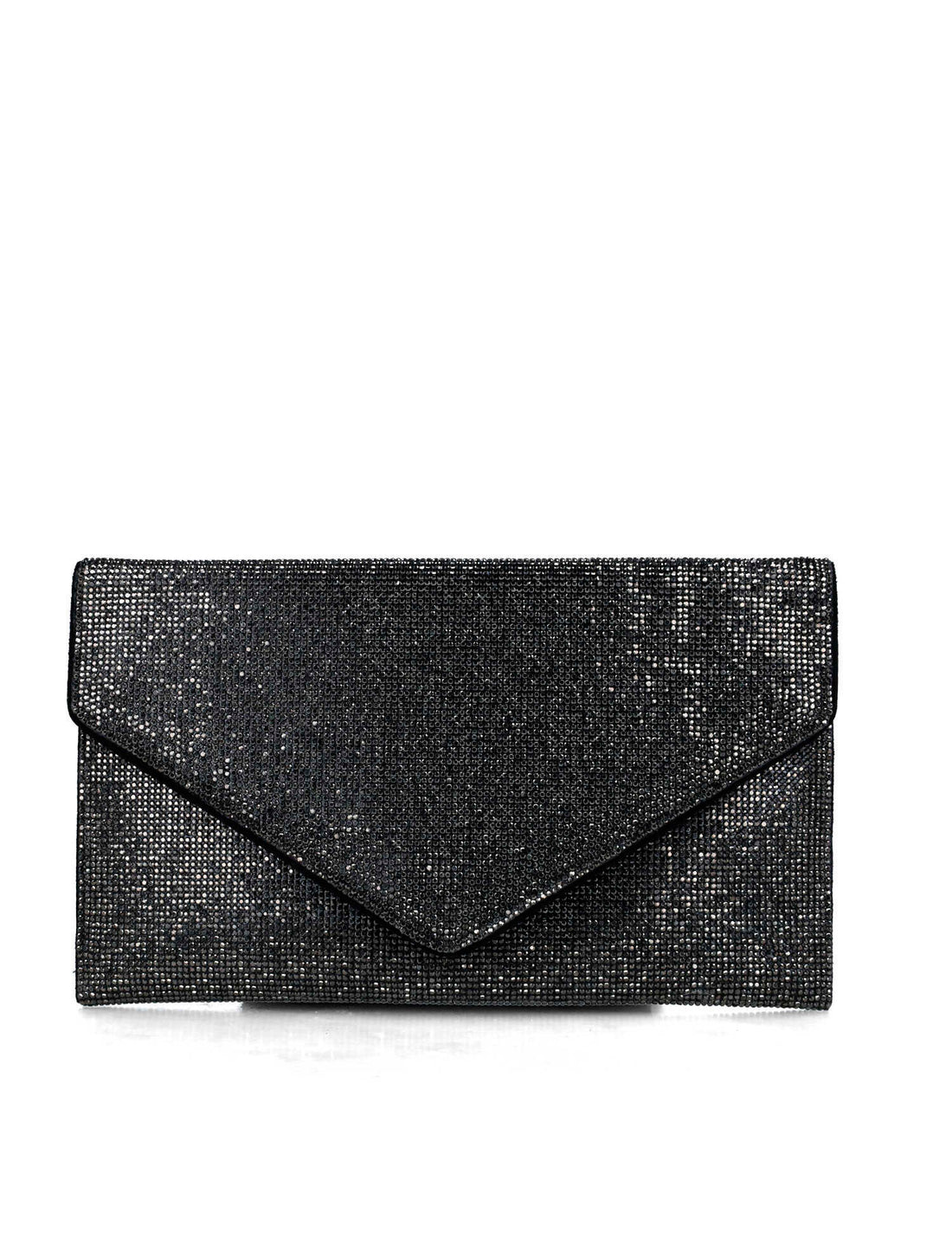 Black Clutch With All Over Embellishment_85611_01_01