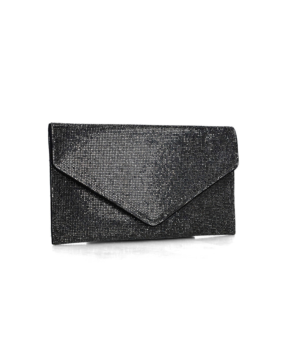 Black Clutch With All Over Embellishment_85611_01_02