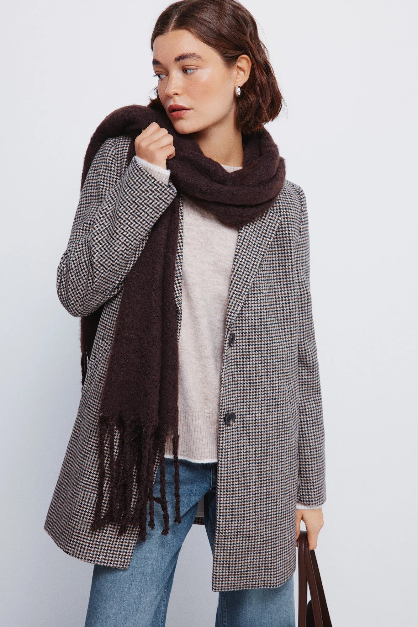 Springfield_Dark Khaki_Plain Soft Touch Scarf_8562481_90_02