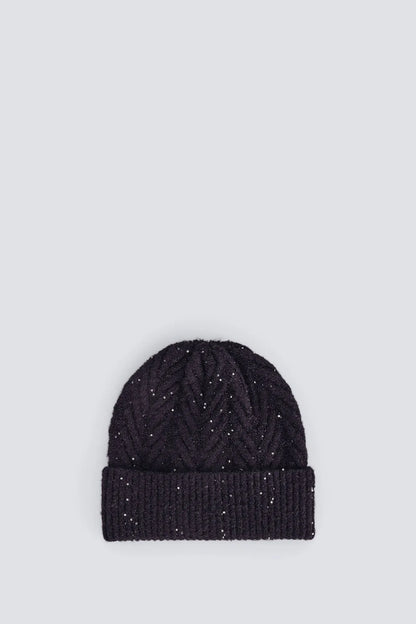 Springfield_Black_Beanie Jersey-Knit Hat_8562491_01_01