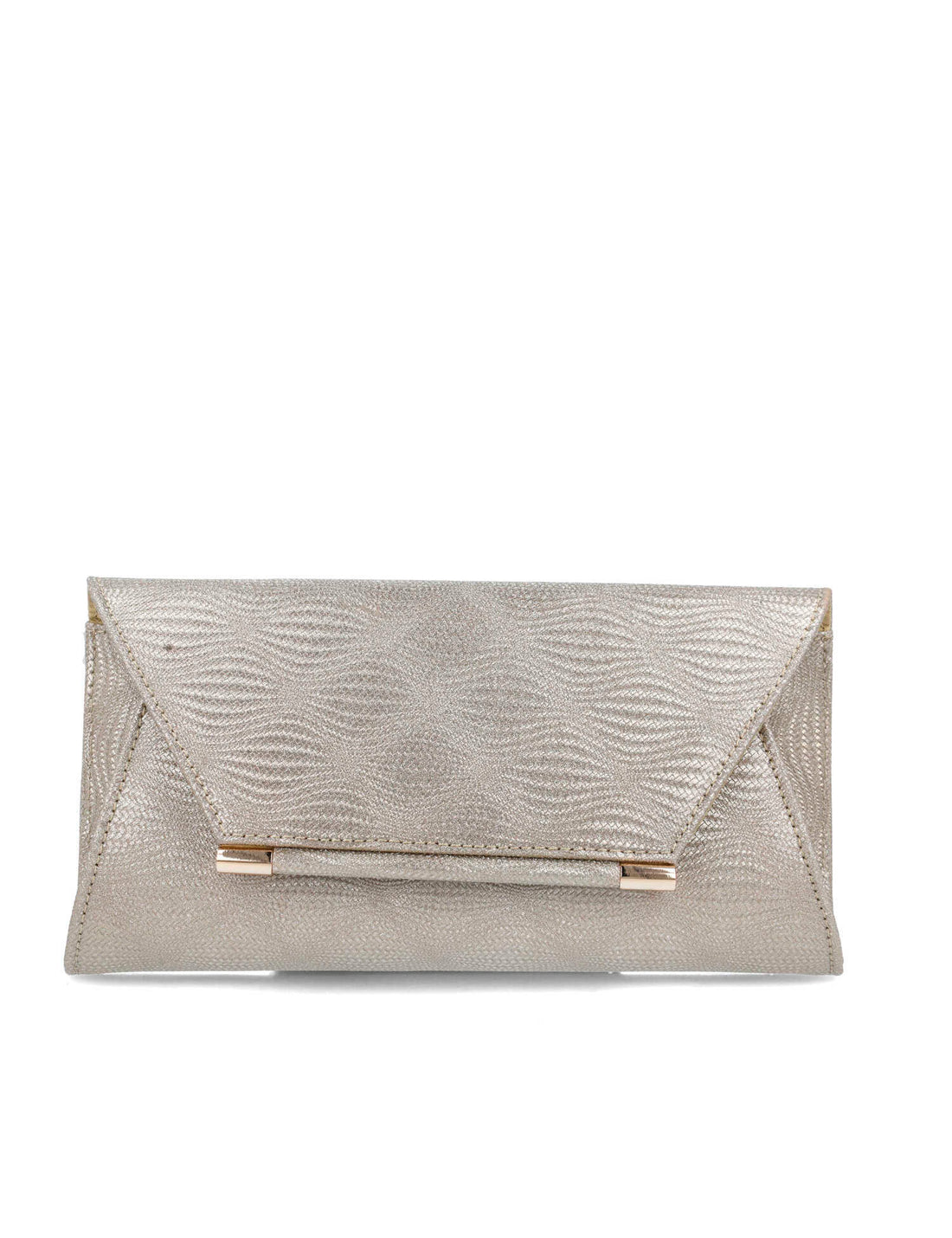 Beige Clutch With Gold Hardware_85642_00_01