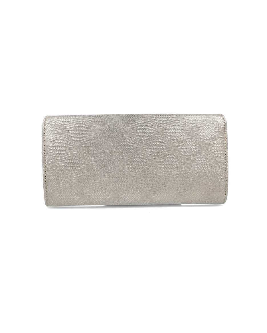 Beige Clutch With Gold Hardware_85642_00_03