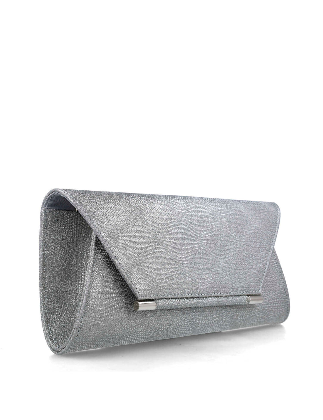 Grey Clutch With Silver Hardware_85642_09_02