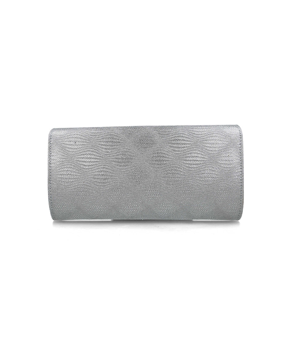 Grey Clutch With Silver Hardware_85642_09_03