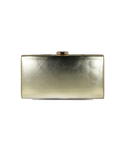 Gold Clutch Bag With Embellishment_85648_00_03