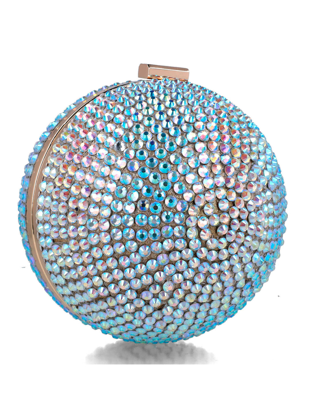 Round Clutch With All Over Embellishment_85670_00_02