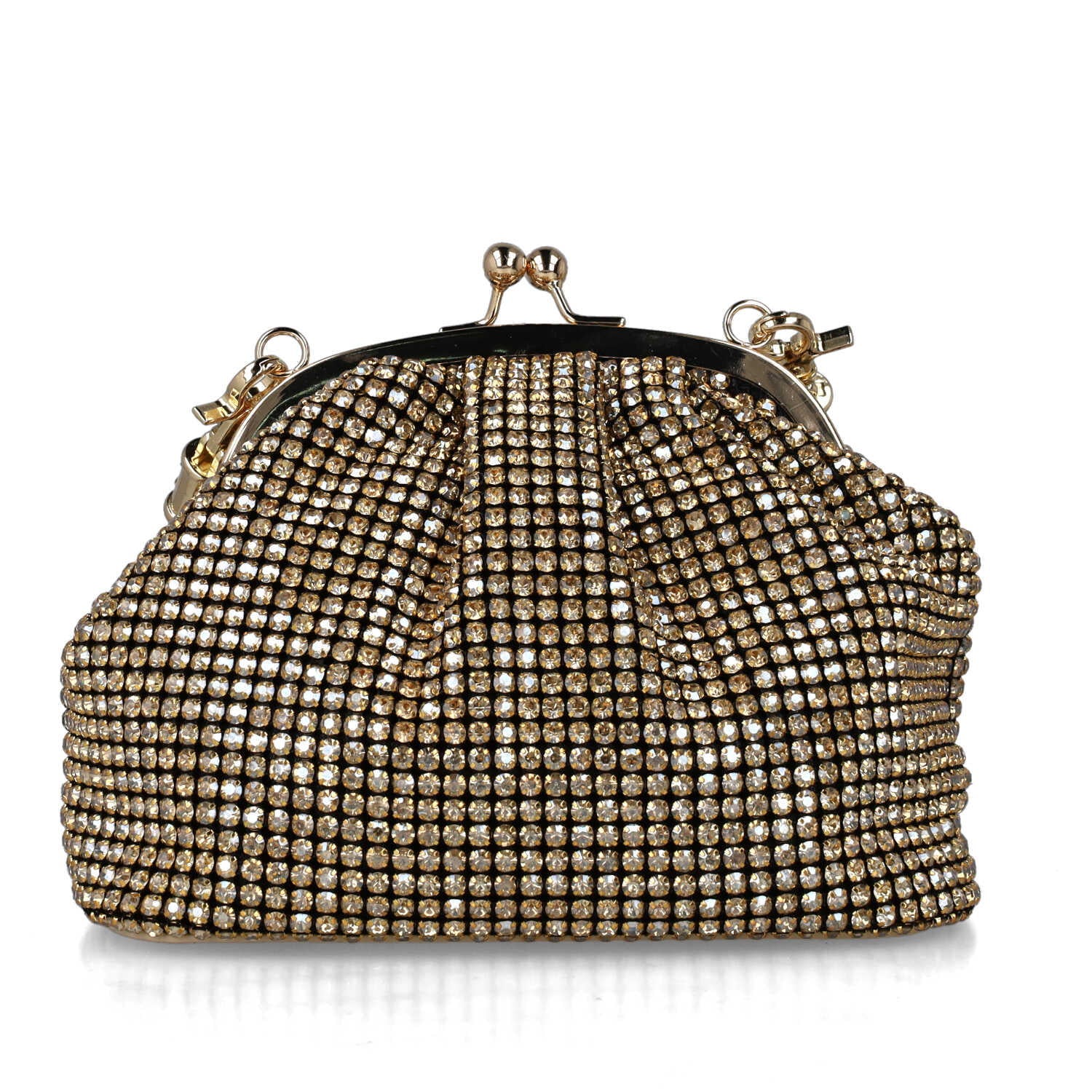 Gold Embellished Handbag_85673_00_03