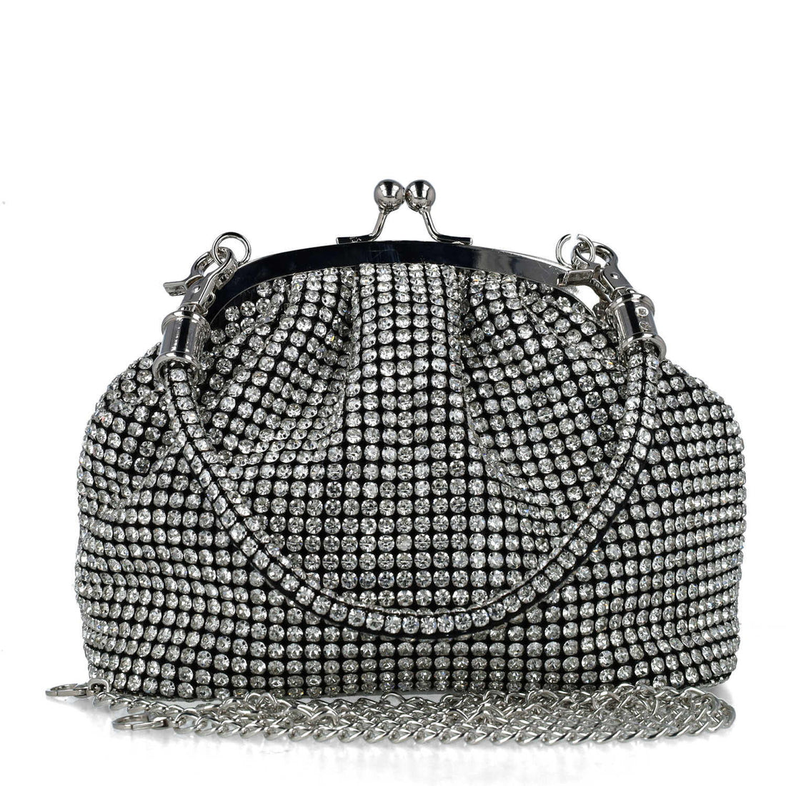 Silver Embellished Handbag_85673_09_01