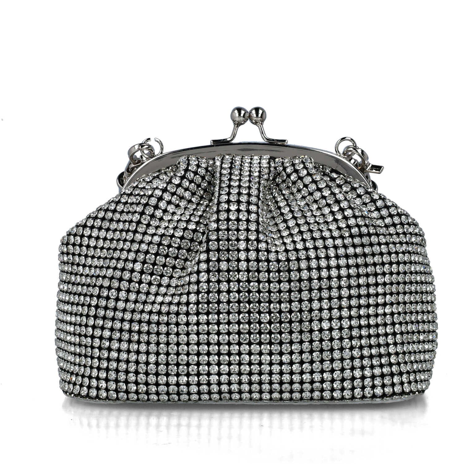 Silver Embellished Handbag_85673_09_03