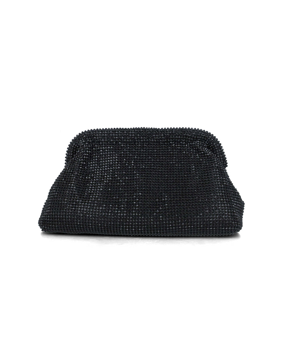 Black Pouch Bag With All Over Embellishment_85681_01_01