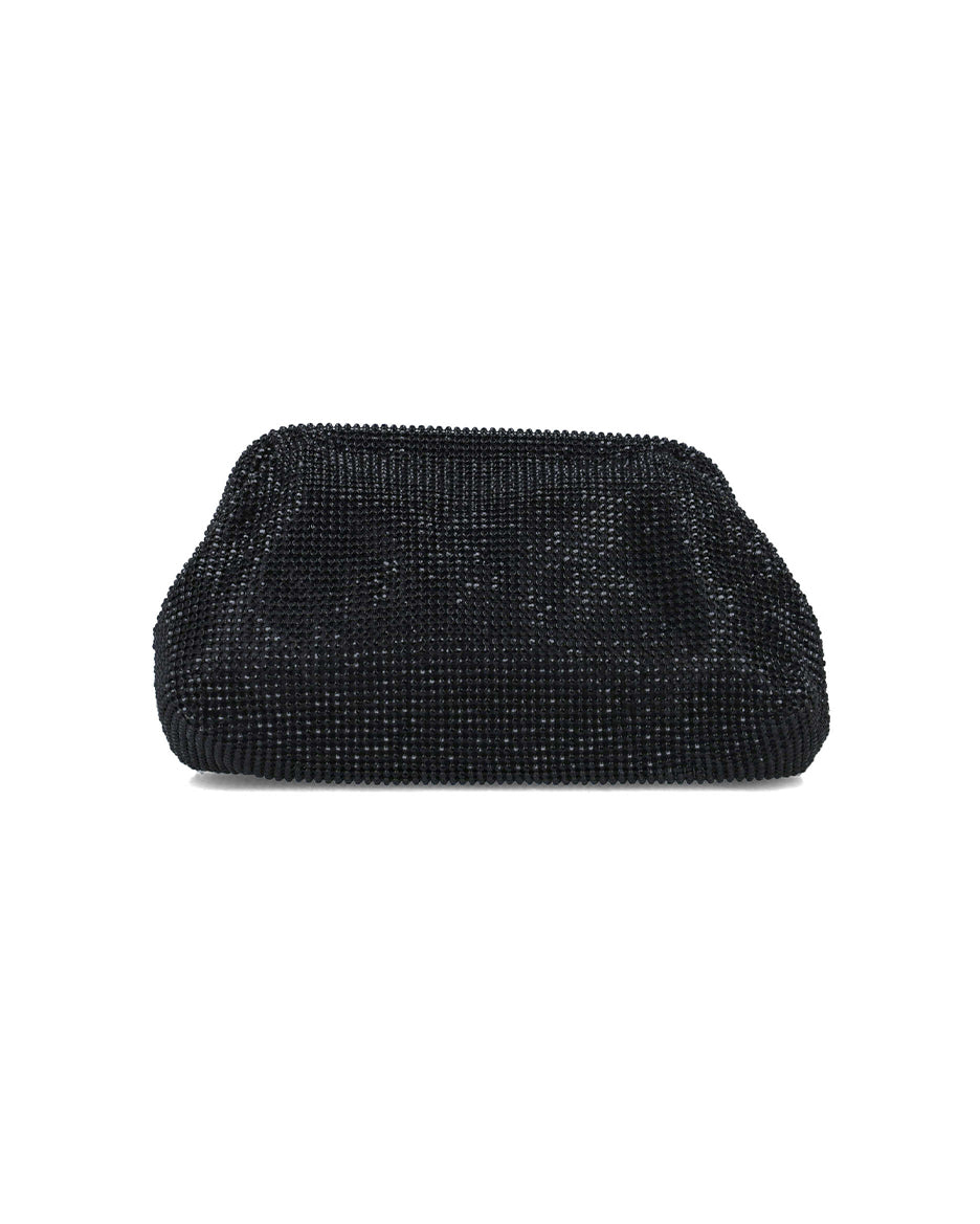 Black Pouch Bag With All Over Embellishment_85681_01_03