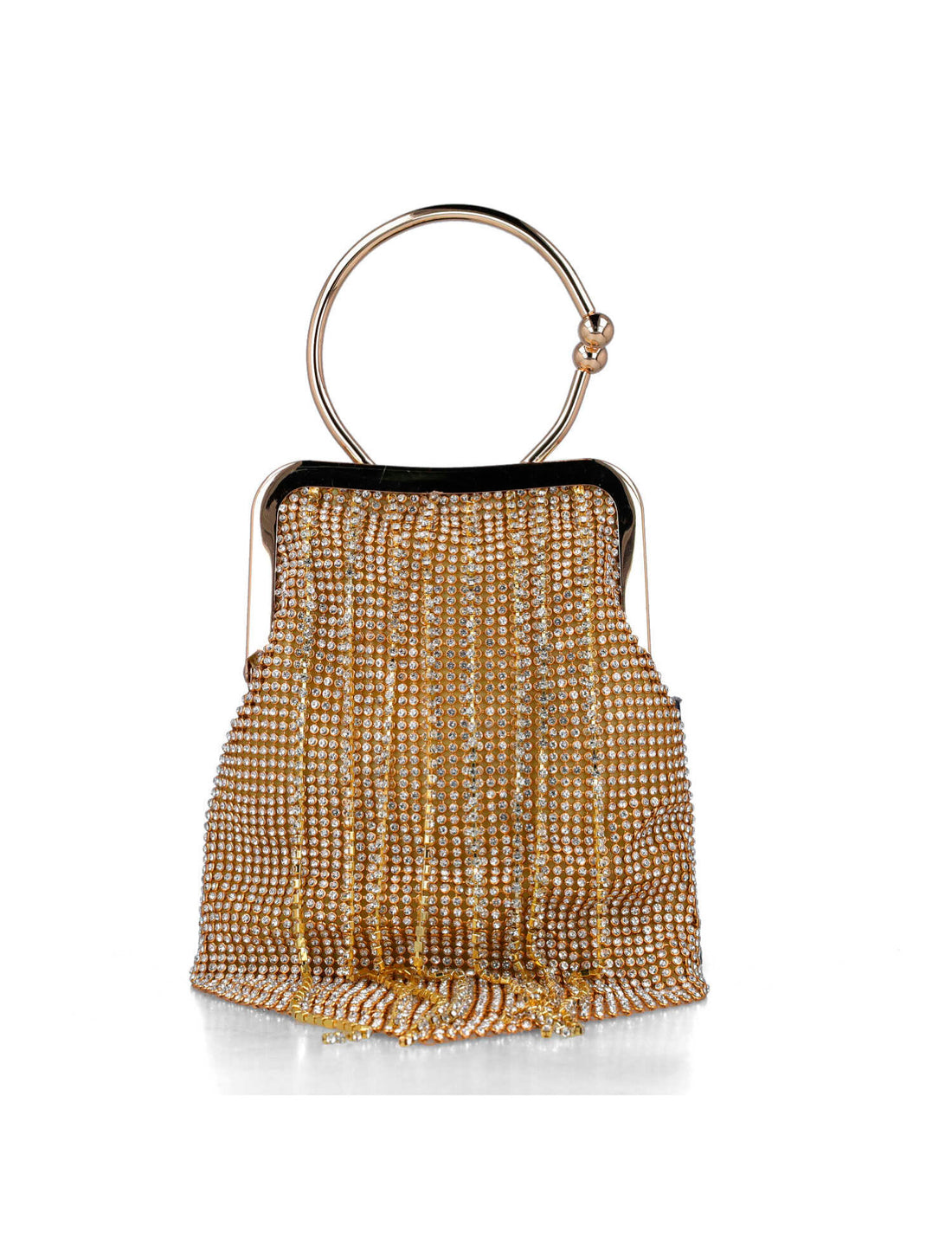Embellished Handbag With Round Handles_85687_00_01