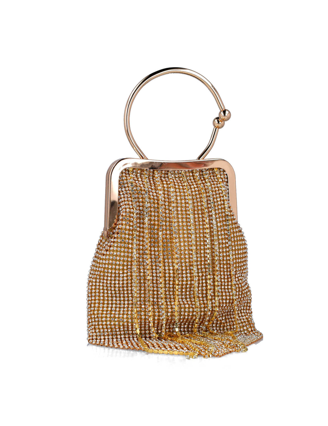 Embellished Handbag With Round Handles_85687_00_02