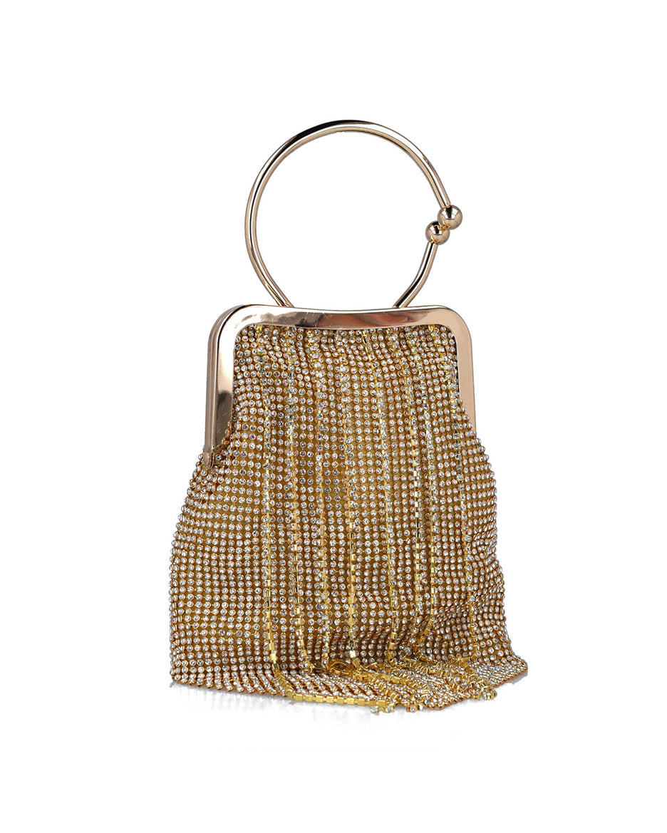 Embellished Handbag With Round Handles_85687_00_02