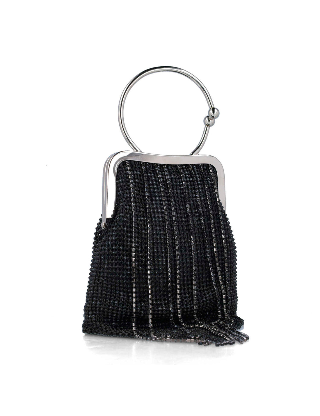 Embellished Handbag With Round Handles_85687_01_02