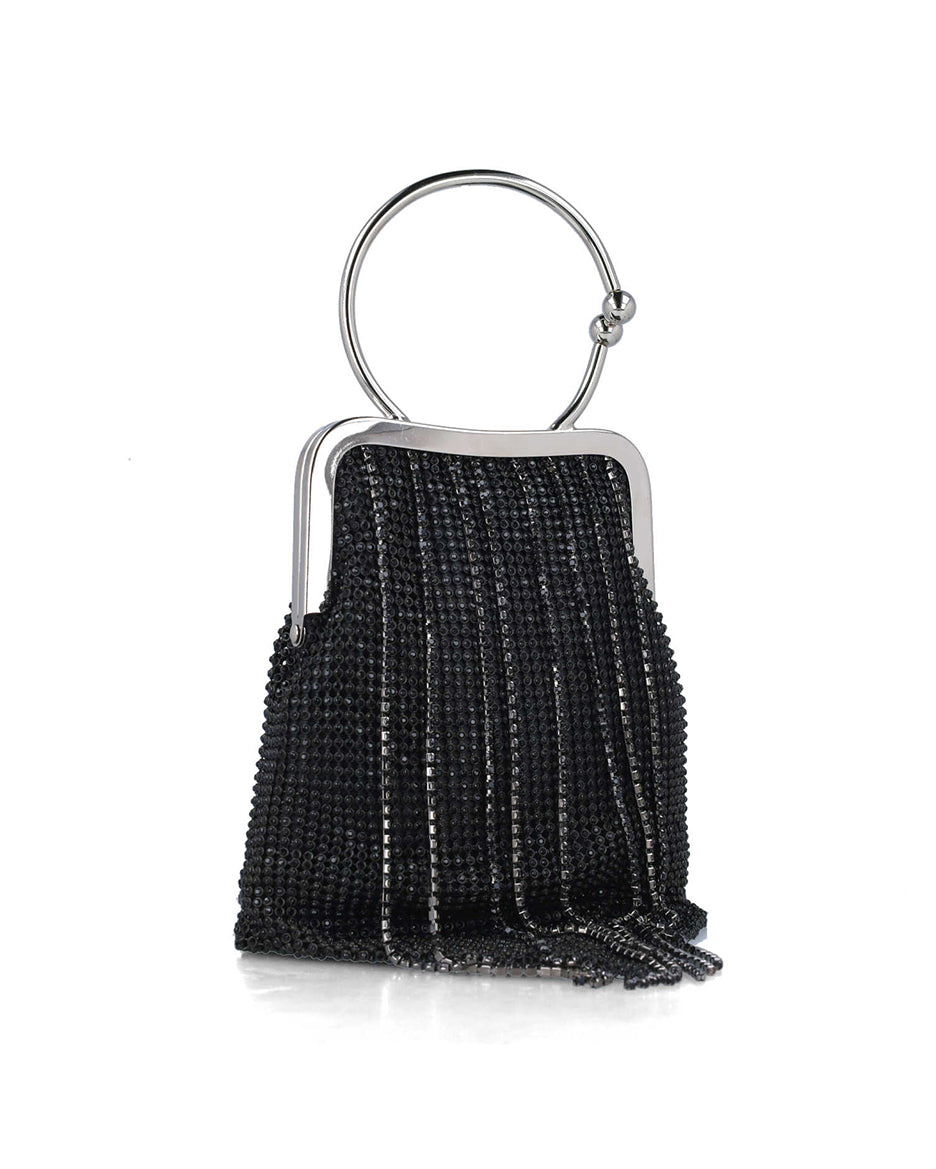 Embellished Handbag With Round Handles_85687_01_02