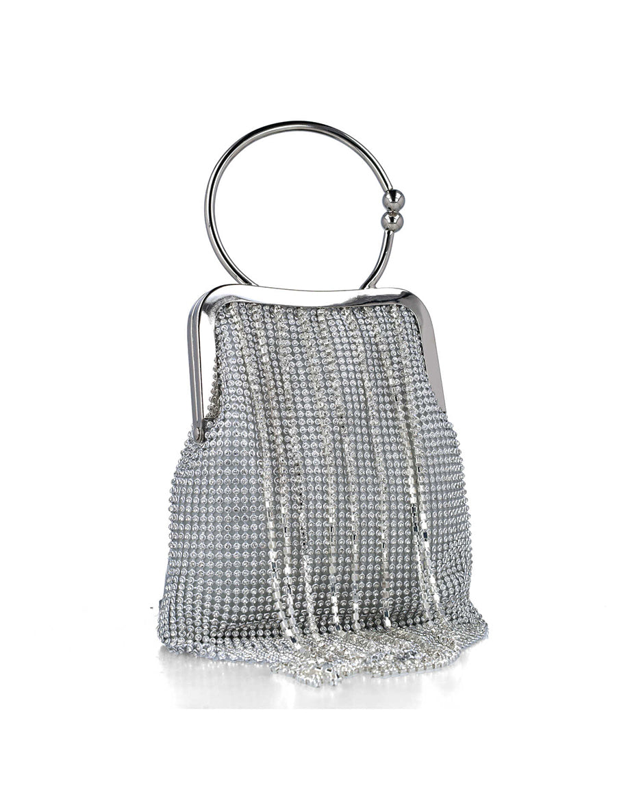 Embellished Handbag With Round Handles_85687_09_02