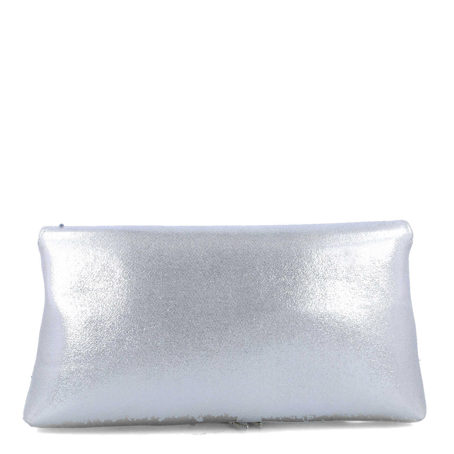 Silver Embellished Clutch With Shimmer_85698_09_03