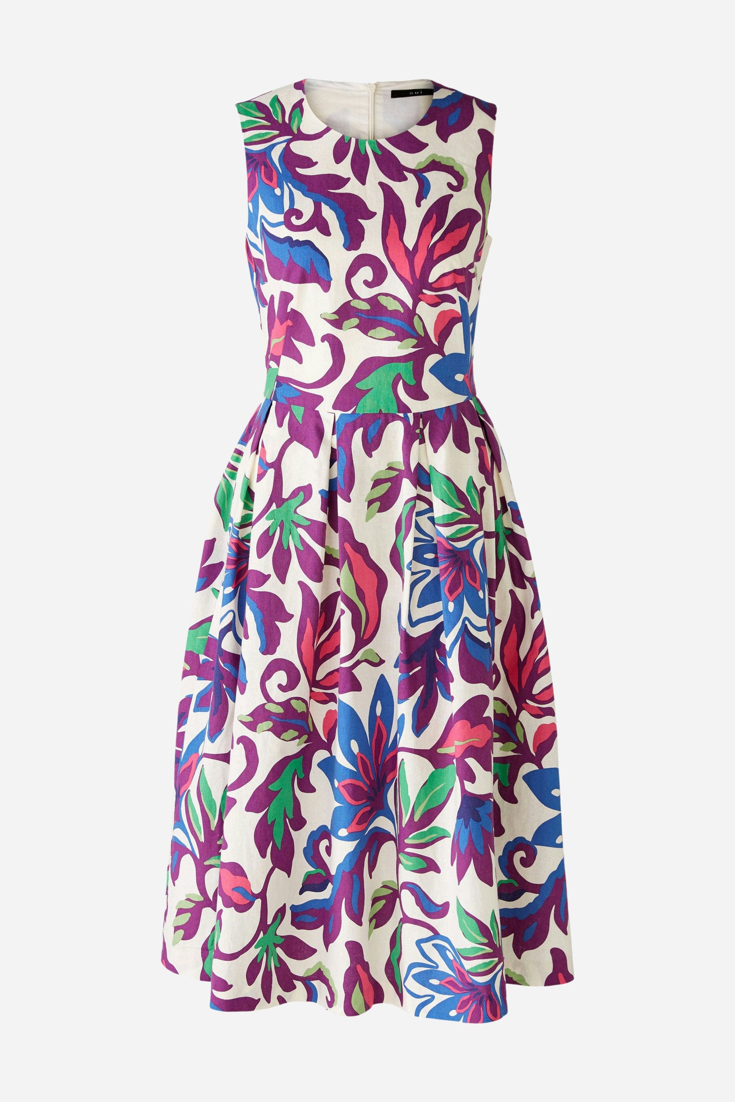 Midi Dress Linen Cotton Blend_86704_0416_07