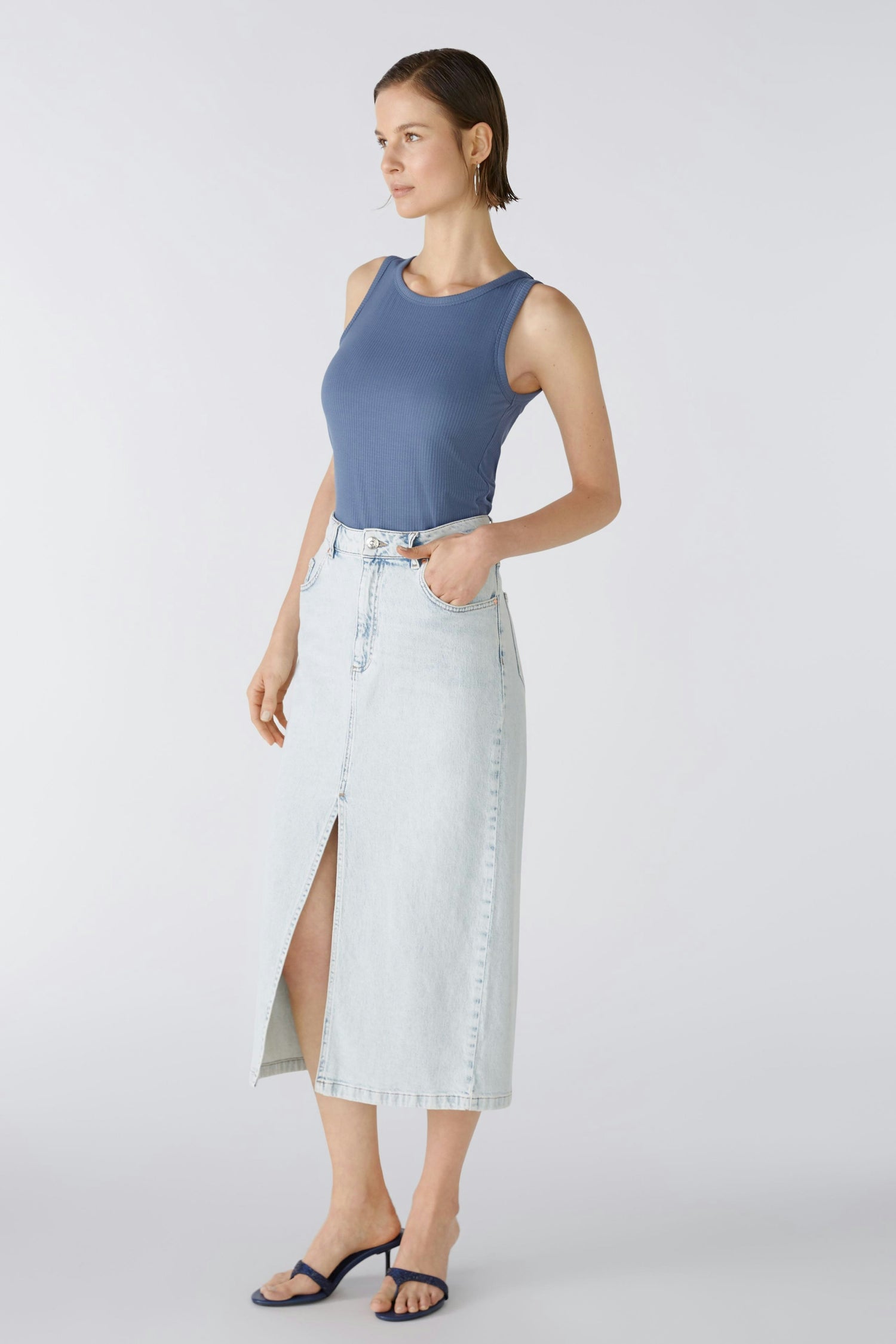 Denim Skirt The Maxi Mid Waist_86729_5300_05