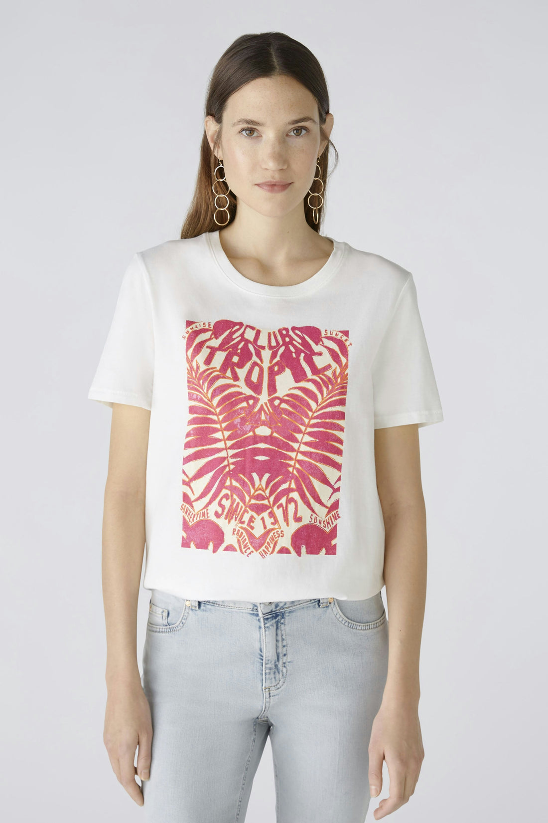 T-Shirt Organic Cotton With Front Print_87382_1006_01