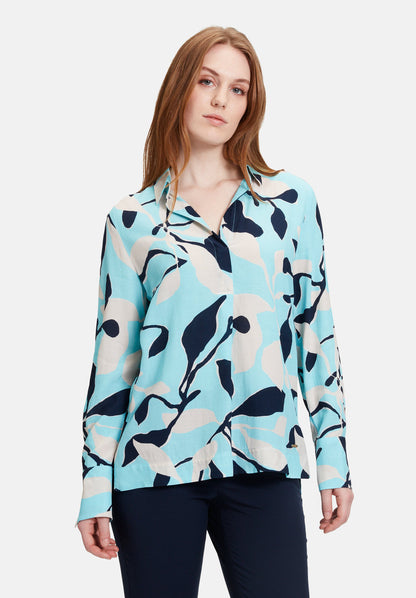 Slip On Blouse With Print_8758 3322_5819_01
