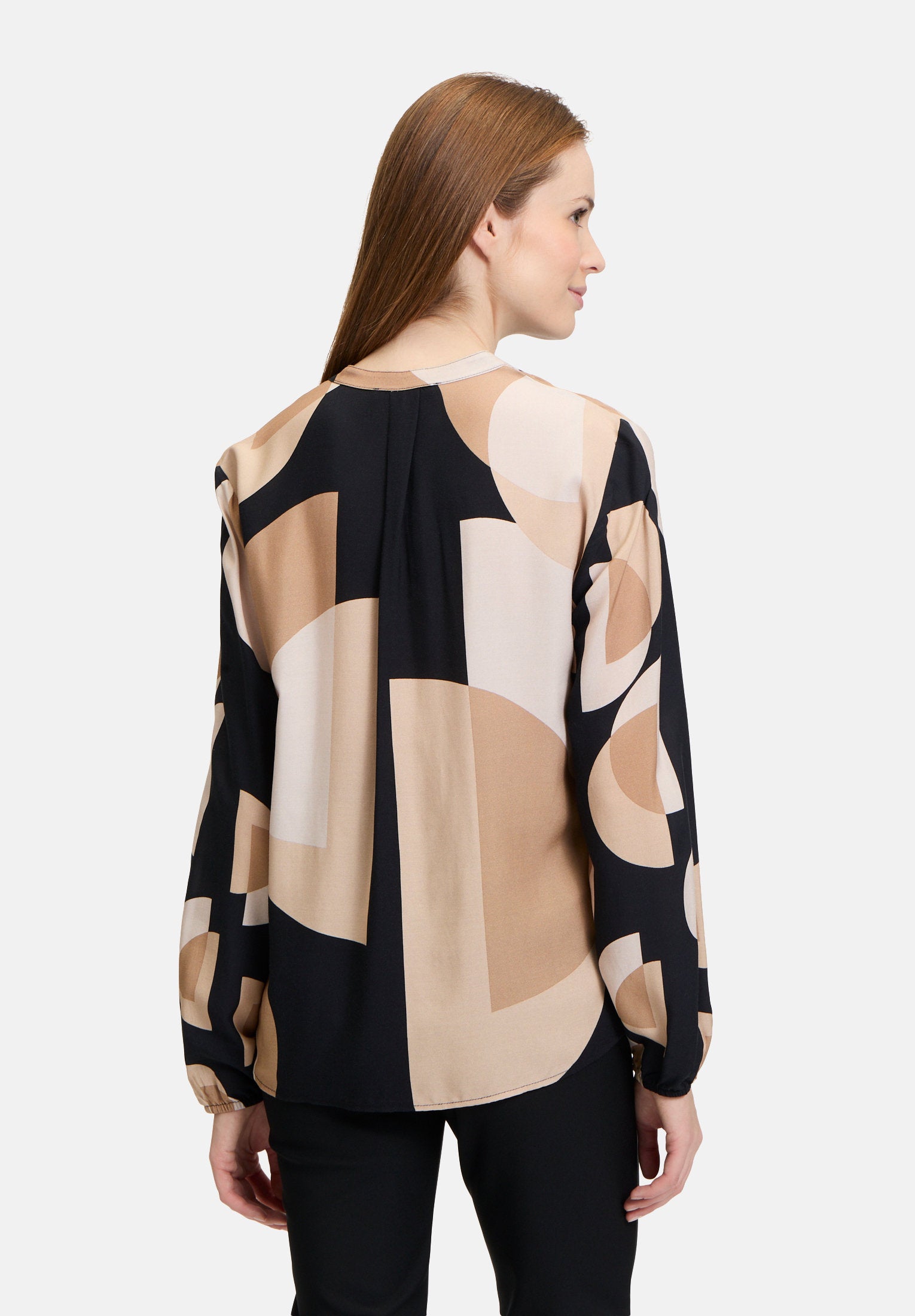 Long Blouse with Stand-Up Collar_8811-1103_9875_03