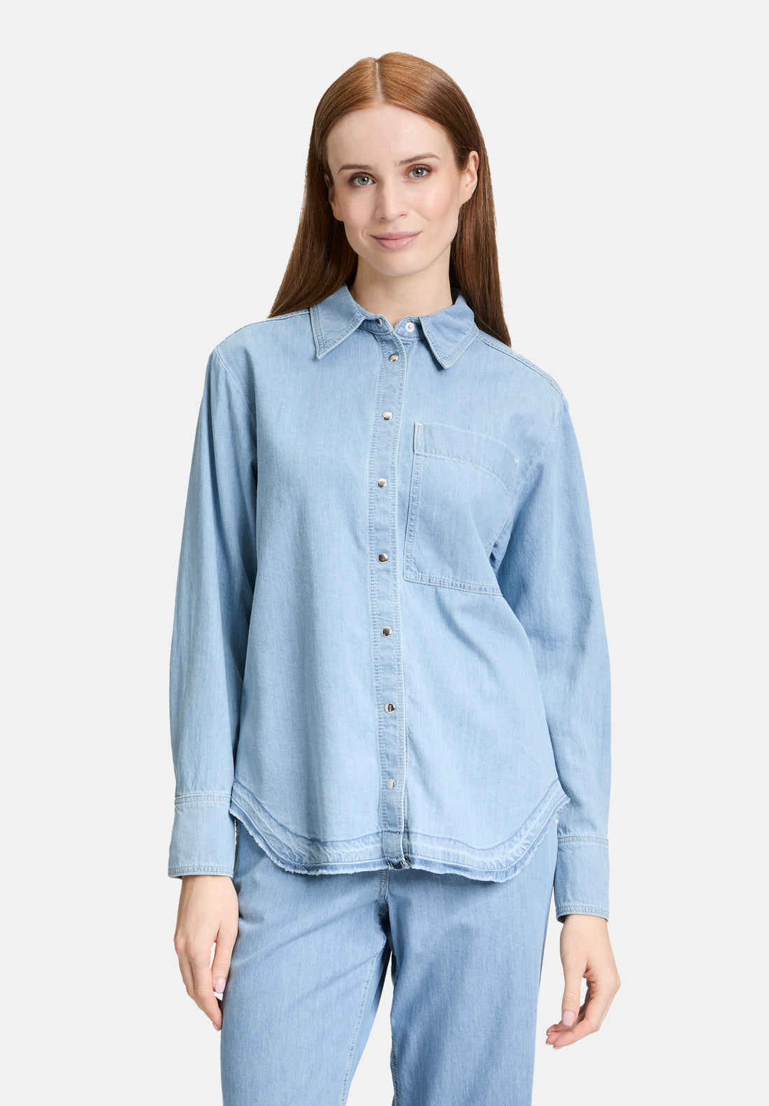 Betty Barclay_Collared Shirt Blouse_8814-1105_8618_01