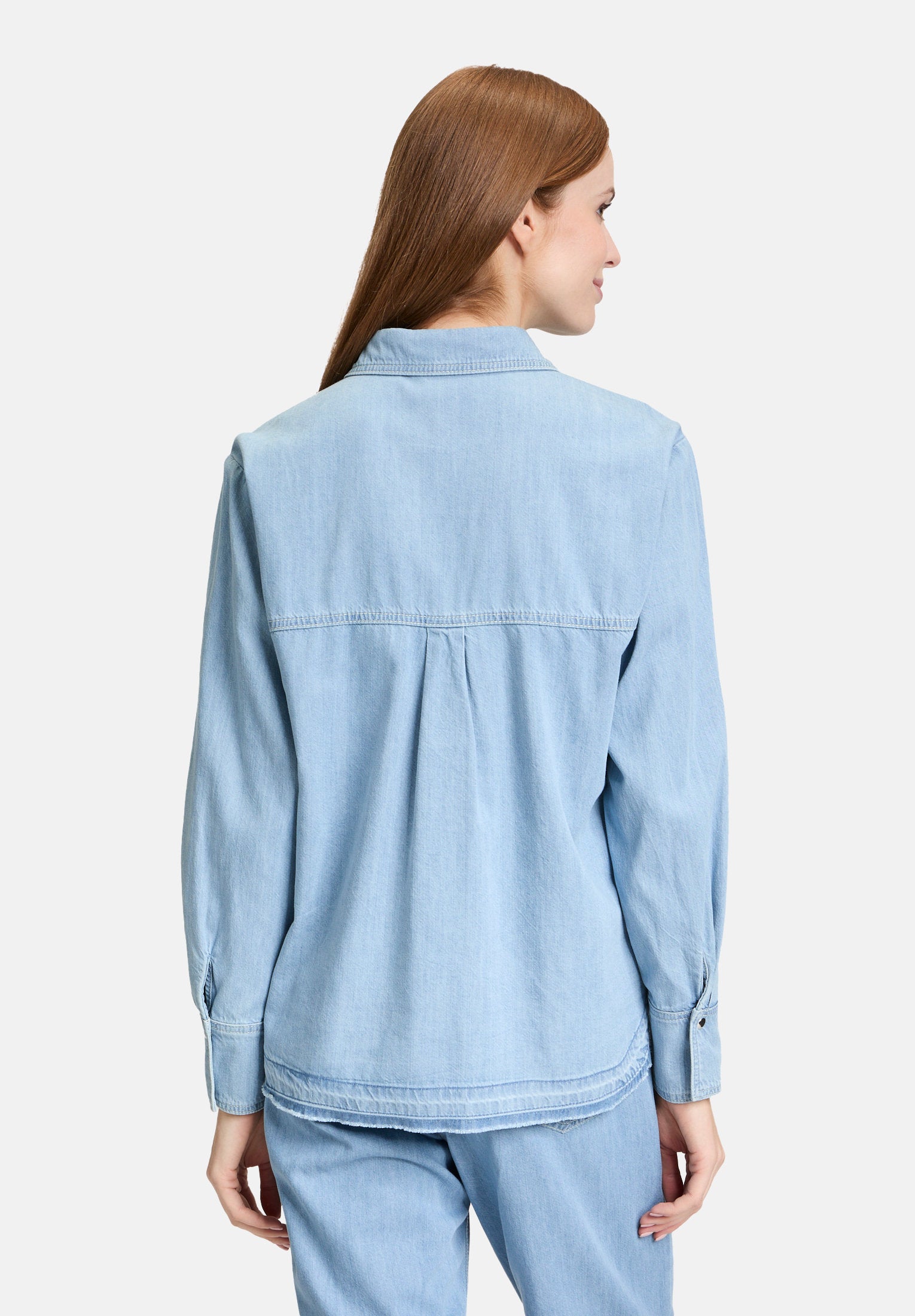 Betty Barclay_Collared Shirt Blouse_8814-1105_8618_03