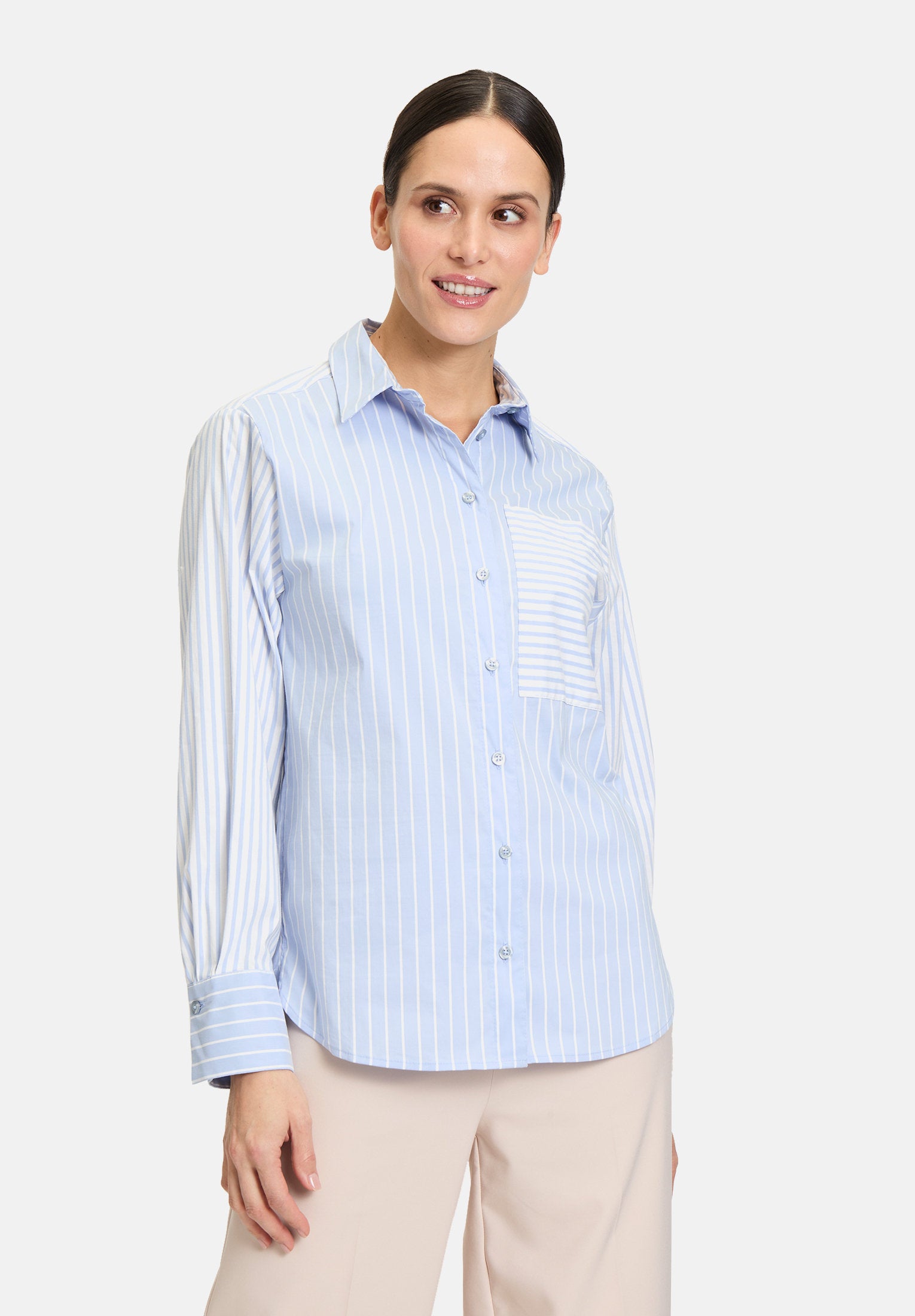 Betty Barclay_Collared Shirt Blouse_8814-1138_8810_01