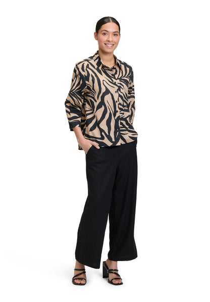 Betty Barclay_Blouse Long 3/4 Sleeve_8814-1213_9875_02