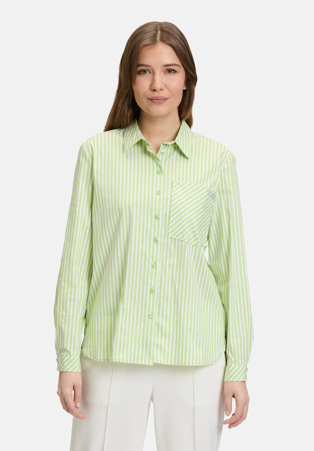 Betty Barclay_Collared Shirt Blouse_8816-1121_5810_01