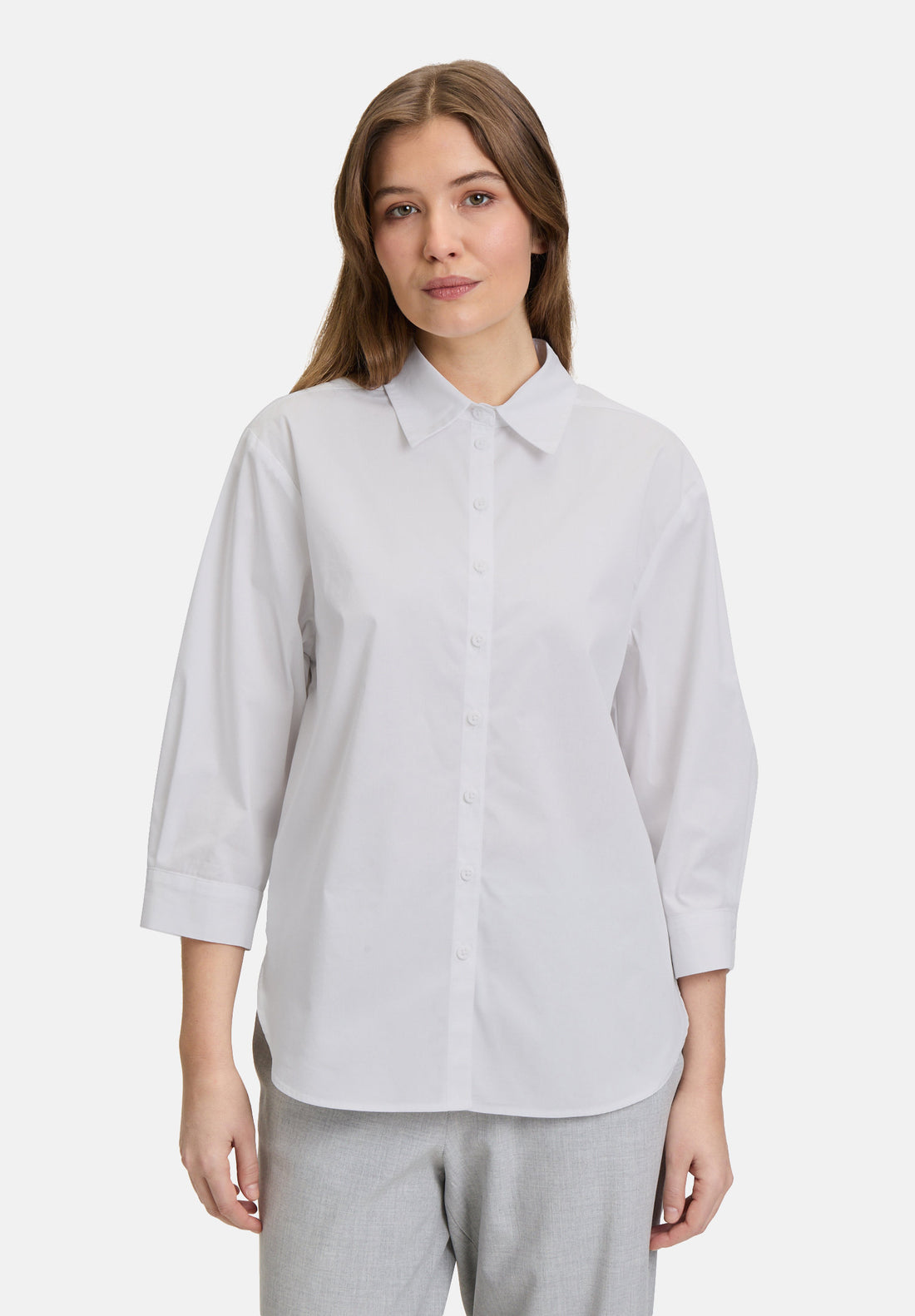 Betty Barclay_Collared Shirt Blouse_8818-1120_1000_01