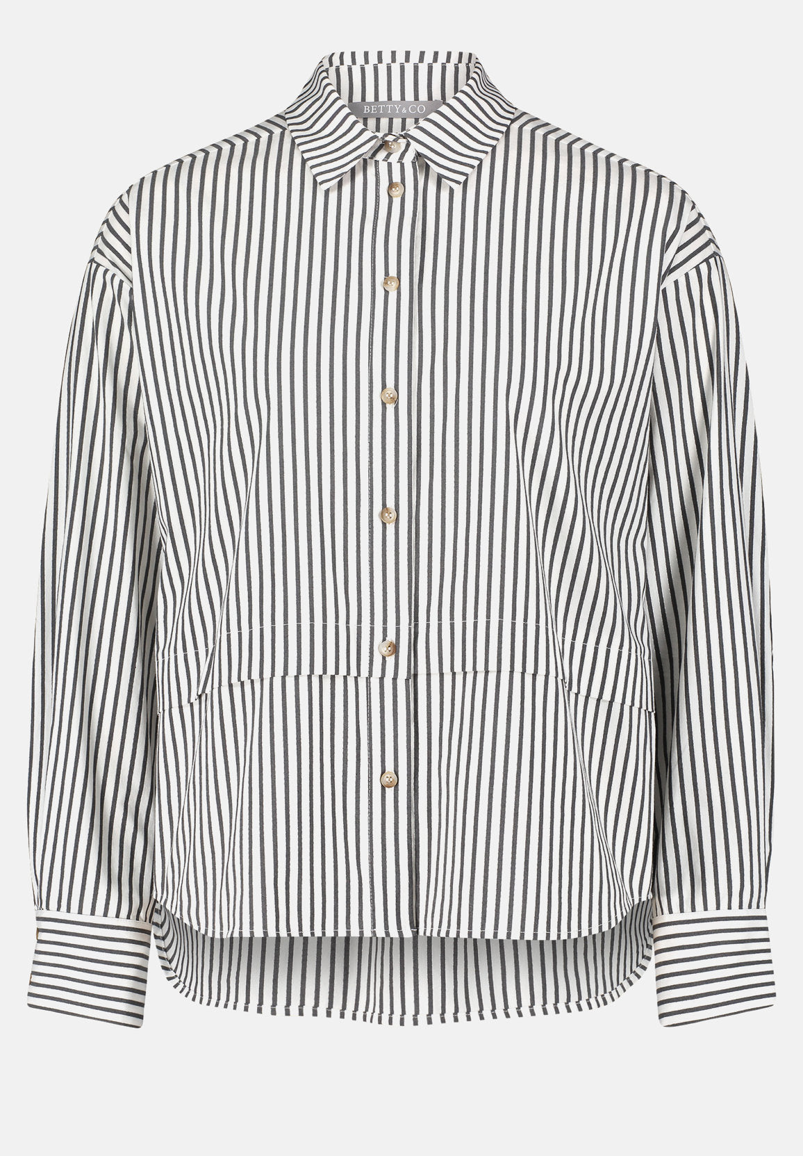 Shirt Blouse With Stripes_04