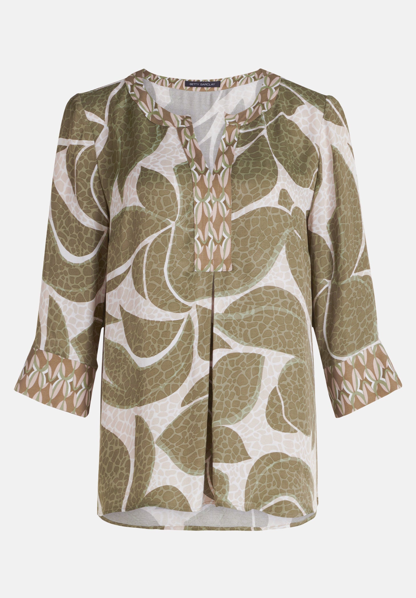 Betty Barclay_Pull-On Blouse with Pattern_8823-1132_5819_04